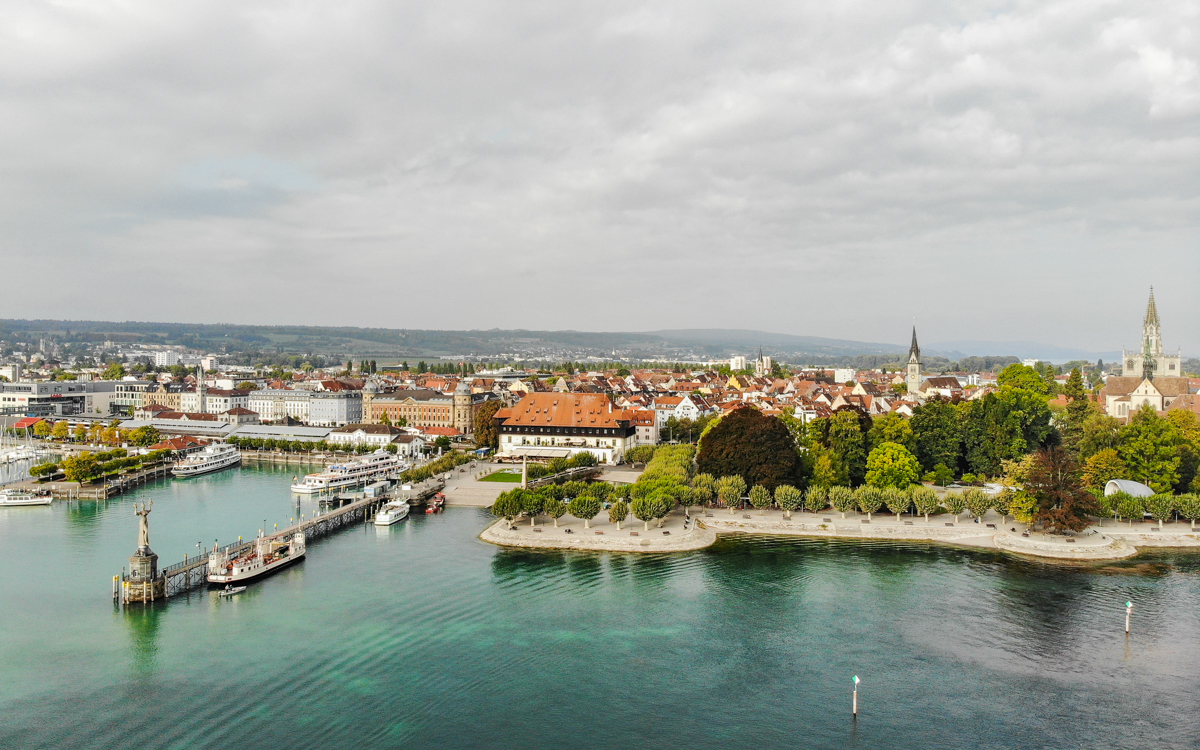 Bodensee_Blick auf Konstanz