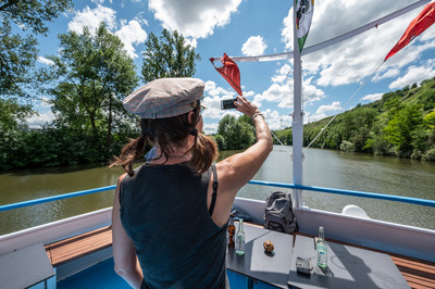 Unvergessliche Momente erleben Passagiere einer Neckar-Flussfahrt mit dem Neckar Käpt'n. Wir sind im Flow. | © TMBW, Udo Bernhard