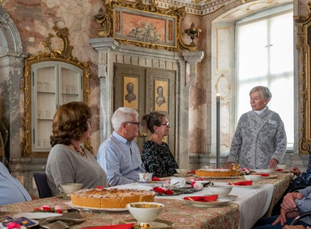 Im Schloss von Tettang trifft die Pracht des Barocks auf die Kunst des Backens mit Porzellan.