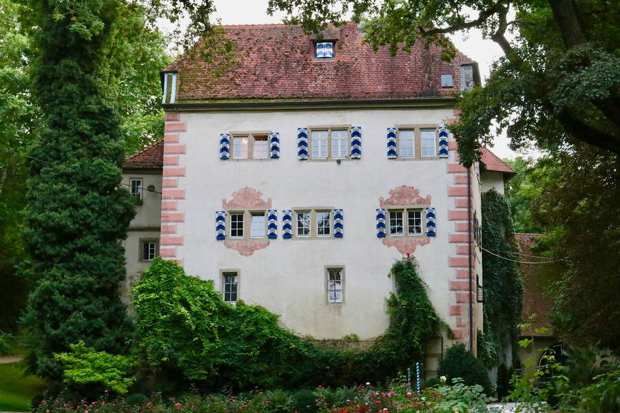 Außenaufnahme der Burg Schaubeck