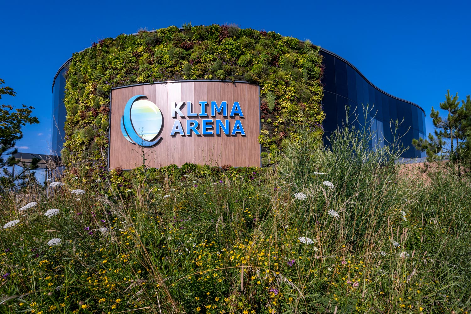 Plusenergiehaus Klima Arena in Sinsheim