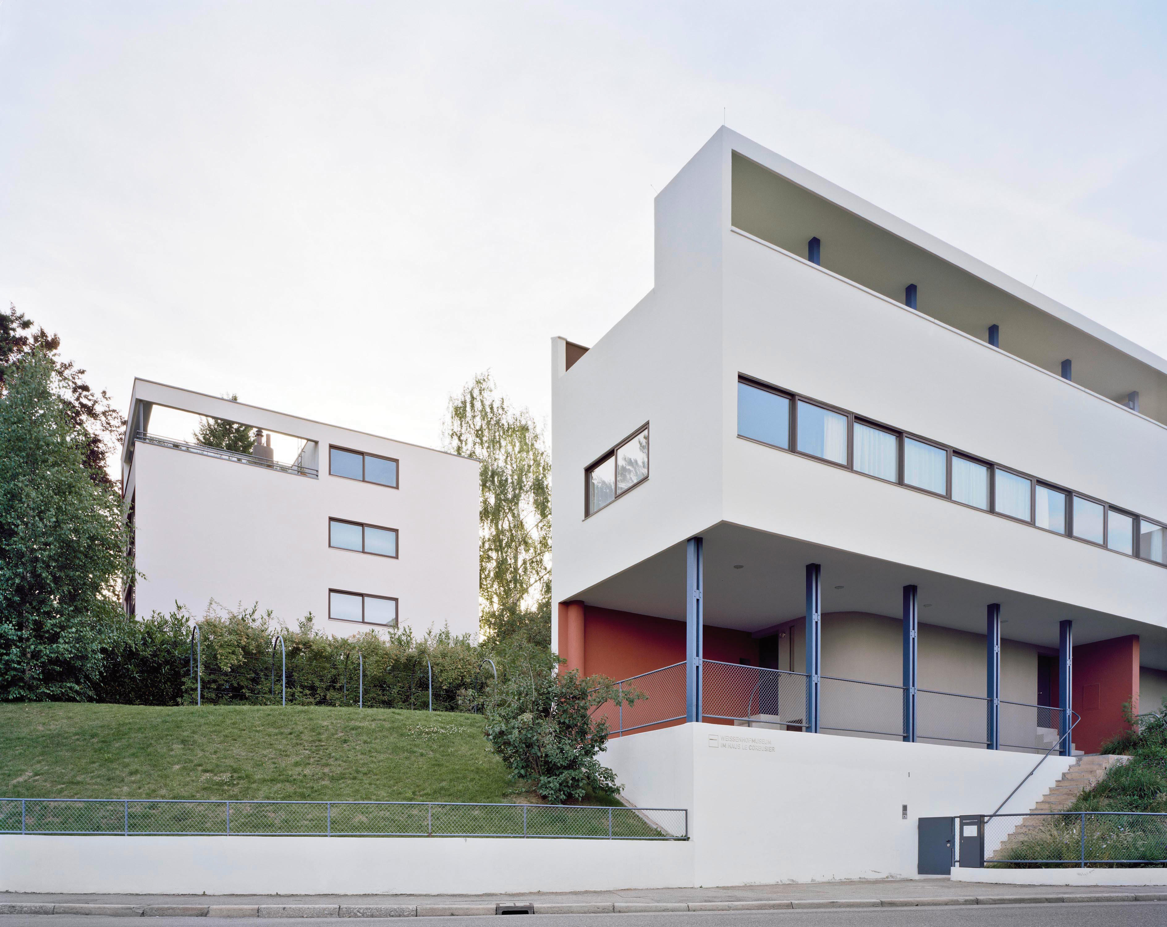 Weißenhofsiedlung Stuttgart Le Corbusier Doppel- und Einzelwohnhaus