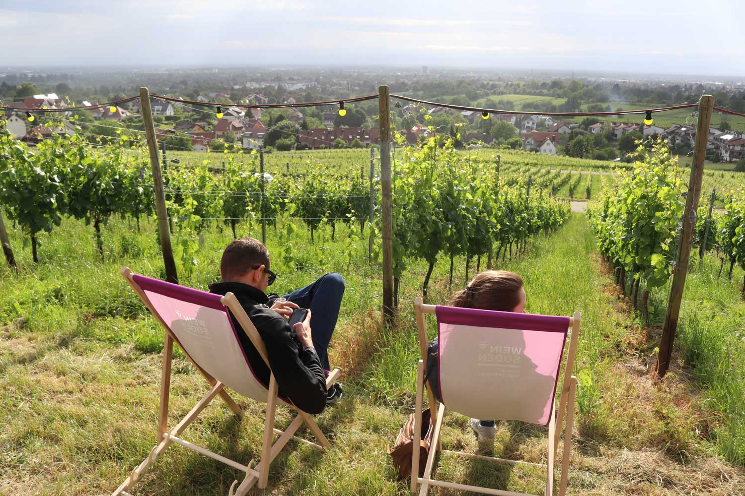 Beim Weinsüden Pop-Up 2019 in Offenburg herrschte eine sehr entspannte Atmosphäre.